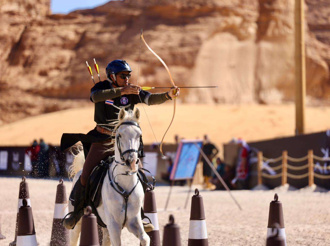 Al Ula hold Horseback Archery World Cup