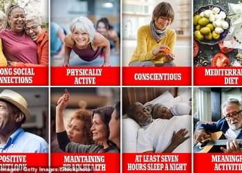 Eight lifestyle factors that signal you are aging well, according to science… so how many do YOU tick off?