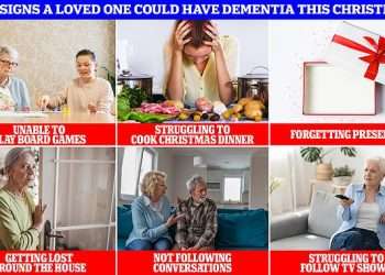 Forgetting to turn the oven on, getting lost in a relative’s house and struggling with games: The signs a loved-one could have dementia this Christmas