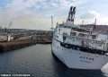 Inside a real-life ghost ship: Extraordinary pictures of massive vessel captured by explorers before it was sent to the scrap heap show luxury boat in an eerie light