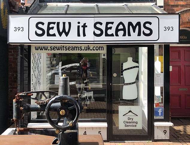 Pun-nacle of British humour: UK votes for its favourite pun-based shop name, with ‘Sew It Seams’ – a clothing alteration store in Belfast – declared the winner