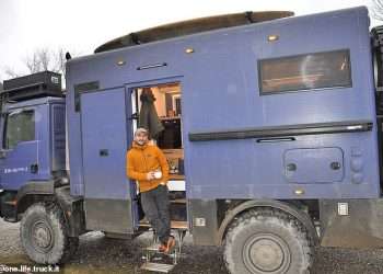 Now THAT’S a road trip: Meet the man who decided to drive from Wigan in the UK to Australia (via Nepal) in a converted truck after ‘losing his purpose in life’