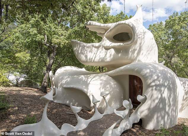 ‘Part Willy Wonka, part Big Lebowski’: Inside the ‘giant seashell unicorn’ Airbnb in Texas that was created by hippies and is ‘unlike anywhere else’
