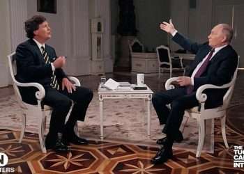 Putin slams U.S. and Bill Clinton for deceiving Russia over NATO membership – as he trashes Biden, praises Trump and warns there’s ‘no stopping’ his supersonic missile system