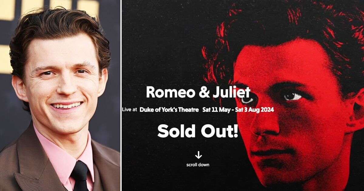 Tom Holland Romeo and Juliet sold out after 70,000 in queue – More tickets soon | Theatre | Entertainment