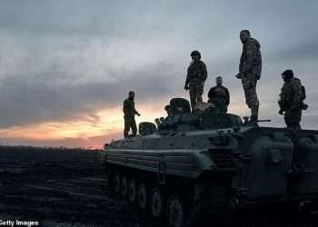 Ukrainian troops withdraw from key town of Avdiivka after manpower and ammo shortages give Putin’s invading forces a symbolic victory after week’s of savage fighting