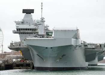 Fire on HMS Queen Elizabeth resulted in TEN sailors needing treatment
