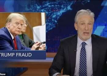 Jon Stewart is accused of bumping the value of his NYC penthouse by 829 PERCENT after ranting about Trump overvaluing his properties and telling viewers tax avoidance ‘is not victimless’