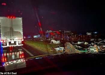 ‘Mass casualty’ event declared after tornado plows through trailer park in Ohio – trapping dozens in the wreckage