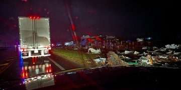 ‘Mass casualty’ event declared after tornado plows through trailer park in Ohio – trapping dozens in the wreckage