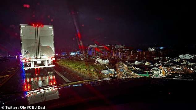 ‘Mass casualty’ event declared after tornado plows through trailer park in Ohio – trapping dozens in the wreckage