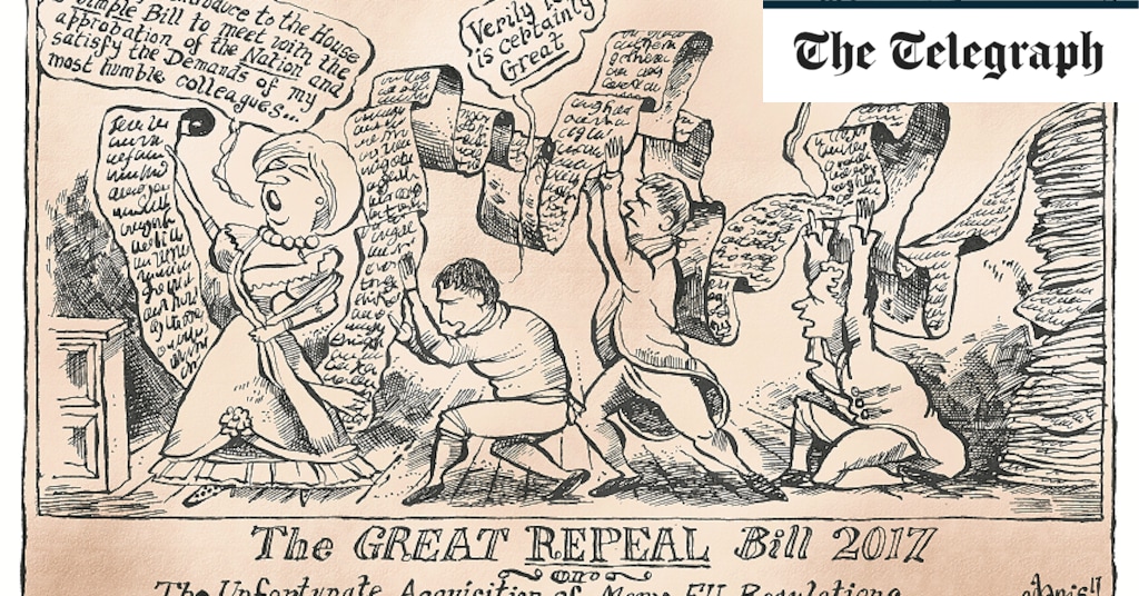 Telegraph cartoons, March 2017