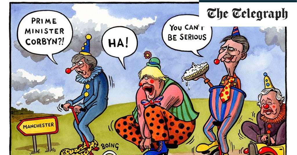 Telegraph cartoons, September 2017