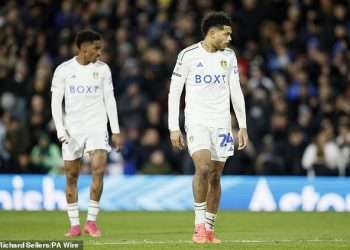 Leeds 0-0 Sunderland: Daniel Farke’s Whites miss out on chance to claim top spot in the Championship as they drop two points in goalless stalemate with Black Cats