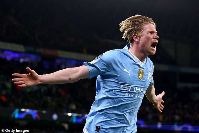 PLAYER RATINGS: Erling Haaland is still goal-shy on the big nights… while Jude Bellingham covered every blade of grass