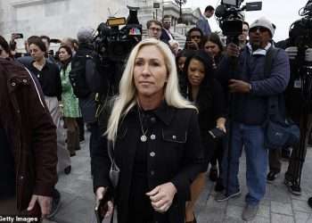 Marjorie Taylor Greene makes wild claim that Biden was ‘planning to assassinate Trump’ – as former president reacts to bombshell revelations the FBI was ‘prepared to use deadly force’ for Mar-a-Lago raid