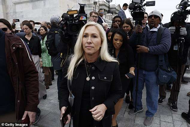 Marjorie Taylor Greene makes wild claim that Biden was ‘planning to assassinate Trump’ – as former president reacts to bombshell revelations the FBI was ‘prepared to use deadly force’ for Mar-a-Lago raid