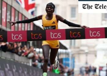 Peres Jepchirchir sets women’s-only world record in brilliant London Marathon win