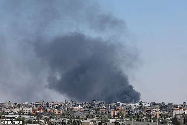 White House issues stark warning to Israel over ‘devastating’ air strike on Rafah that killed two senior Hamas terrorists and dozens of civilians as Middle East tensions boil