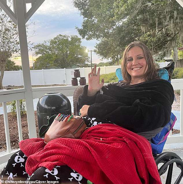 Florida woman, 38, warns of risks of psychedelics after she hurled herself off a stairwell on LSD, leaving her paralyzed from the neck down