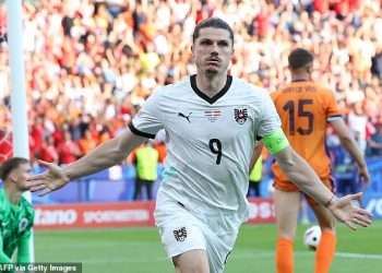 Netherlands 2-3 Austria: Marcel Sabitzer’s winner sees Ralf Rangnick’s side edge Euro 2024 five-goal thriller – with beaten Oranje now on a collision course with England in the last 16