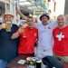 Swiss fans hail their national team as ‘heroes’ after beating holders Italy at Euro 2024 and setting up a potential quarter-final meeting with England