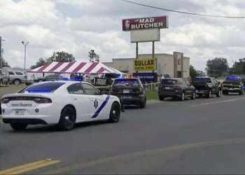 Two dead and eight others injured in horror Arkansas shooting outside Mad Butcher grocery store