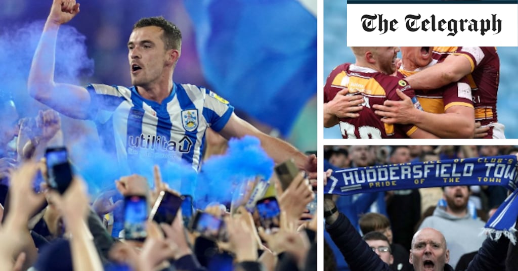 How Huddersfield is gearing up for the biggest weekend in its sporting history