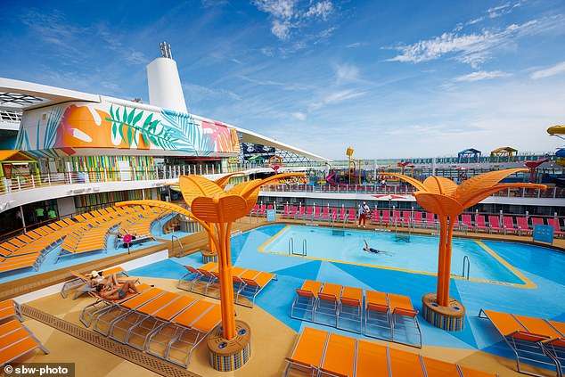 Inside the world’s second-biggest cruise ship – the brand-new £1BILLION Utopia of the Seas, which features five pools, the longest dry slide at sea… and an onboard TRAIN