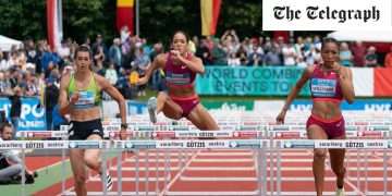Katarina Johnson-Thompson shows signs of progress
