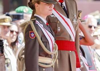 King Felipe and Letizia shower Princess Leonor with affection as she graduates from military school – hours after latest bombshell claims about Queen’s ‘affair’ with her brother-in-law