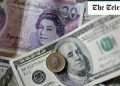 Pound highest against euro in two years