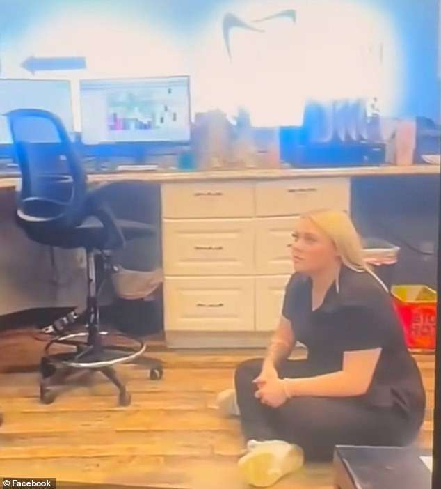 Dental office staffer seen laughing at cancer patient’s diary breaks her silence with SMIRKING TikTok response