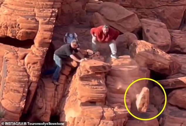 Huge update after destruction of protected and delicate natural rock formations in beloved national park