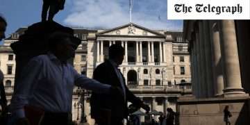 Pound on track for worst losses in nearly a year amid US recession fears