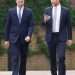 Prince William and Harry’s ‘reunion’: Duke of Sussex joined his brother at uncle’s funeral after secret dash to the UK from LA… but did they speak?
