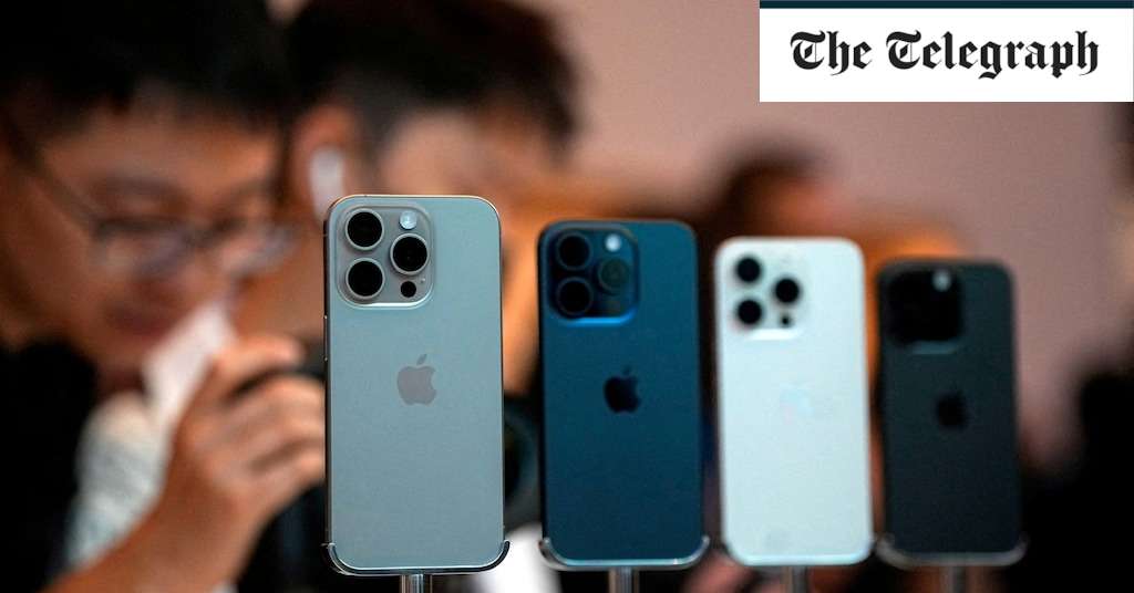 Sales of iPhone fall to three-year low as Apple’s popularity drops in China
