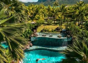 Splash hits! From a Beverly Hills hotel to a South American pool so big you can SAIL on it, 12 of the most jaw-dropping swimming pools in the world