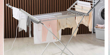 Aldi’s affordable heated clothes airer is back on this date