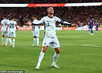 Cristiano Ronaldo becomes first player in football history to score 900 GOALS after cool finish for Portugal against Croatia