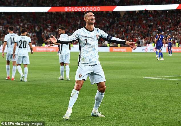 Cristiano Ronaldo becomes first player in football history to score 900 GOALS after cool finish for Portugal against Croatia