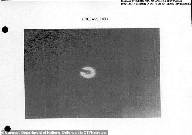 First image released of ‘cylindrical’ UFO shot down by US fighter jet over Alaska in 2023