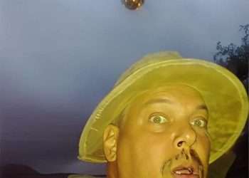 Ominous moment glowing spherical UFO is captured in man’s hiking trail selfie – and his unwanted military encounters that followed