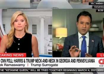 Vivek Ramaswamy and CNN’s Kate Bolduan engage in vicious exchange on Trump, Harris policy flip-flops: ‘Is someone allowed to evolve?’