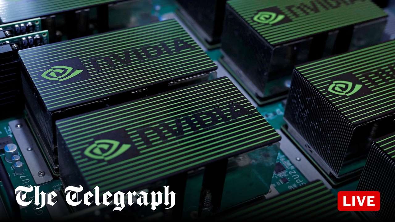 Tech bubble fears spark $160bn Nvidia slump