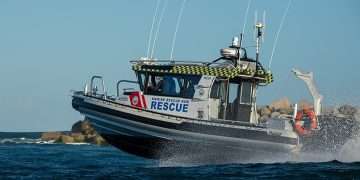 Miracle as crew member who fell off a cargo ship is found alive on an Australian beach after marathon swim