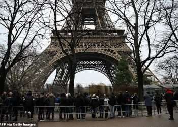 Eiffel Tower forced to close and tourists evacuated after an incident at the famous Paris attraction