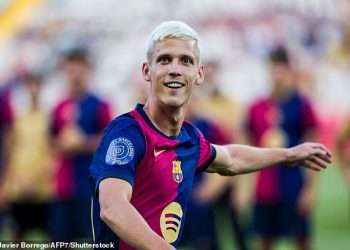 PSG ‘join the race for Dani Olmo’ amid Man City and Arsenal interest – after Barcelona attempts to re-register £50m star were sensationally blocked by LaLiga, leaving him free to move