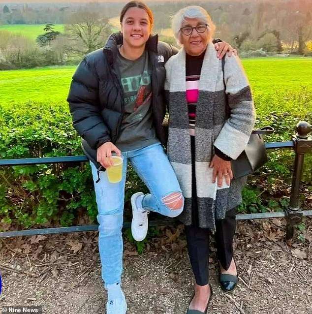 Sam Kerr’s grandmother critical after she was struck by ute that on the same day the Matilda’s captain was attending the wedding of teammate Emily Van Egmond