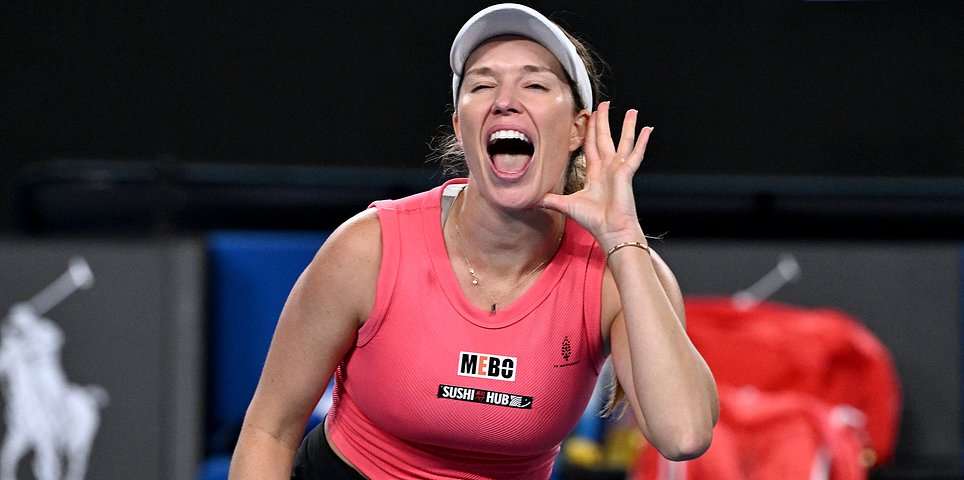 Australian Open Day Five: Live score and game-by-game updates American tennis brat tells ‘drunk’ Aussie fans to ‘shut up’ before taunting them after her victory – as Kyrgios and Kokkinakis suffer major doubles blow